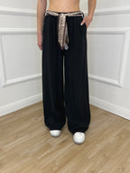 Pantalone Cupro Fusciacca 20527 Nero