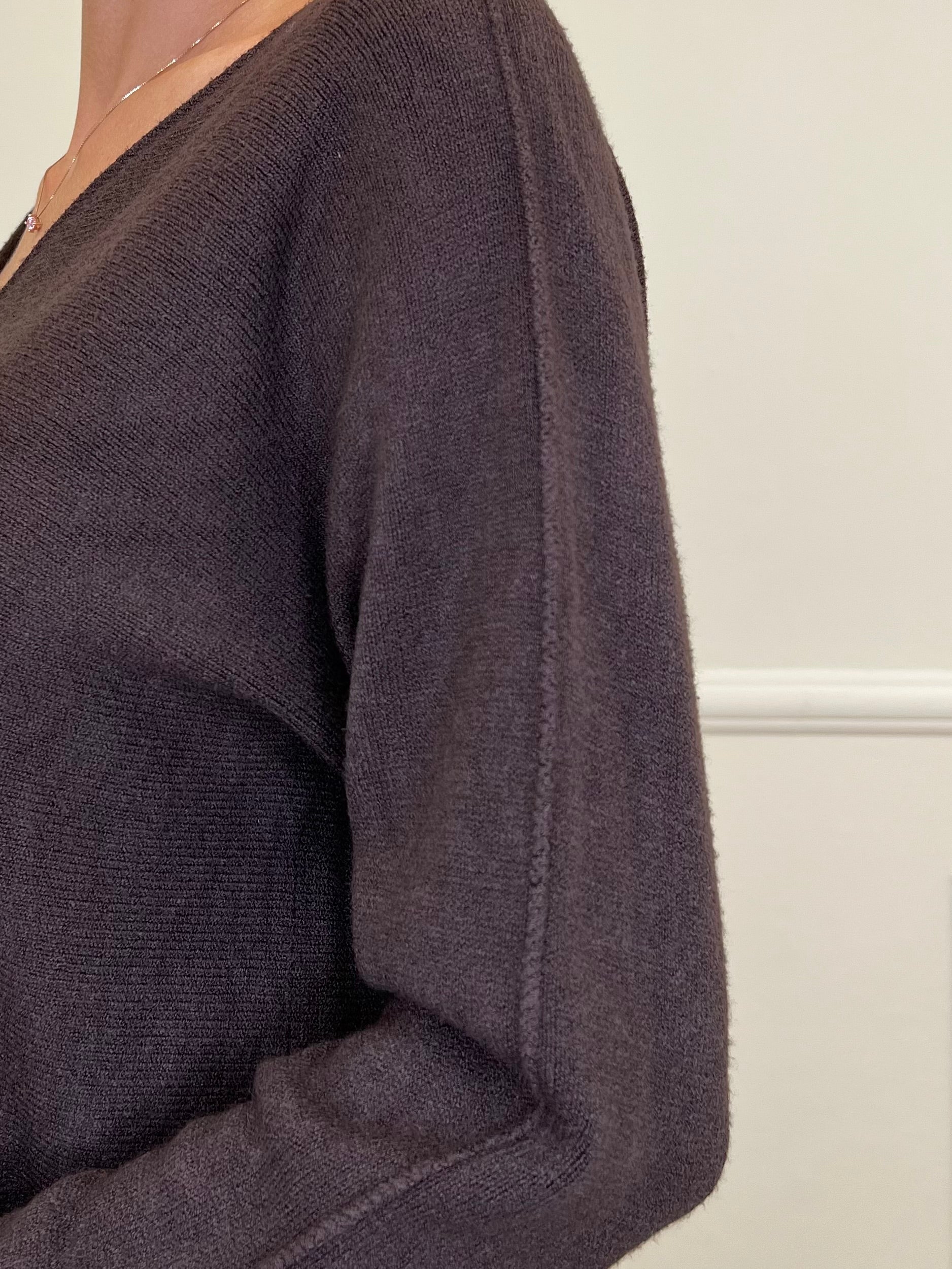 Maglia a V Basic 22325