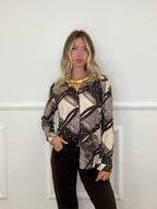 Camicia Jersey Fantasia 23001 Verde