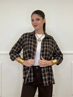 Camicia Madras A35 Moro