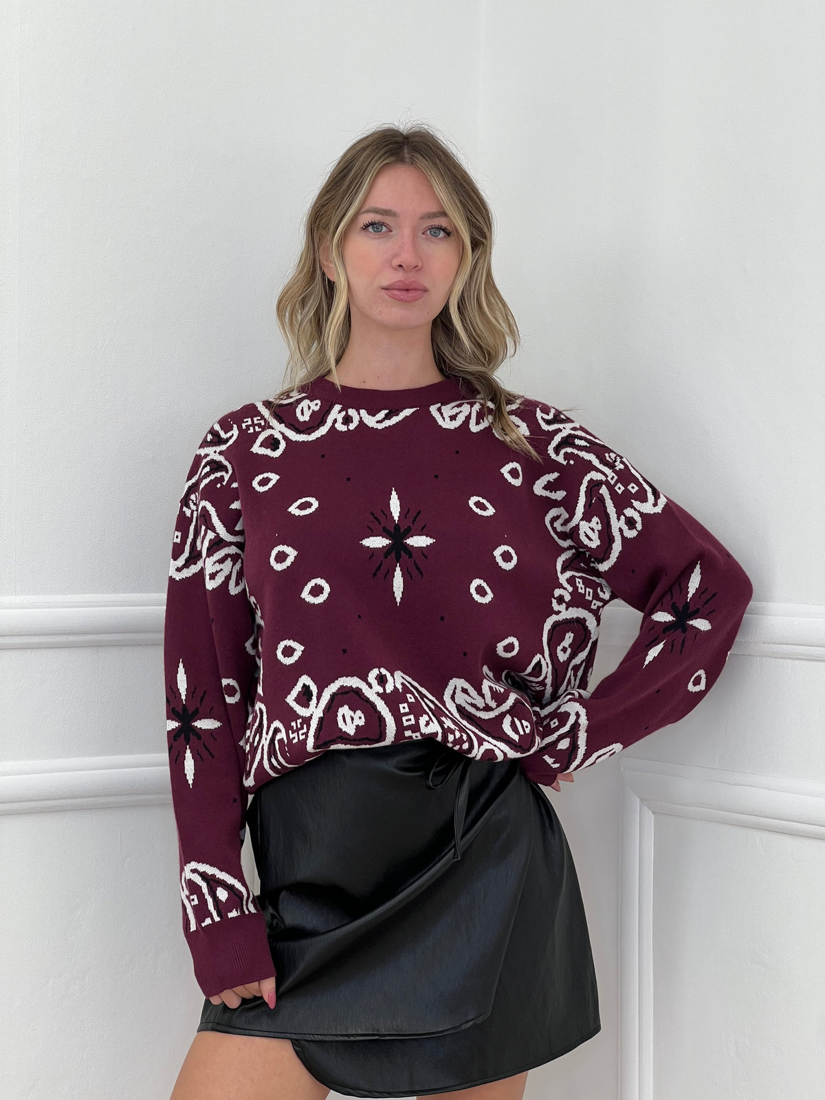 Maglia Bandana 11330 Burgundy