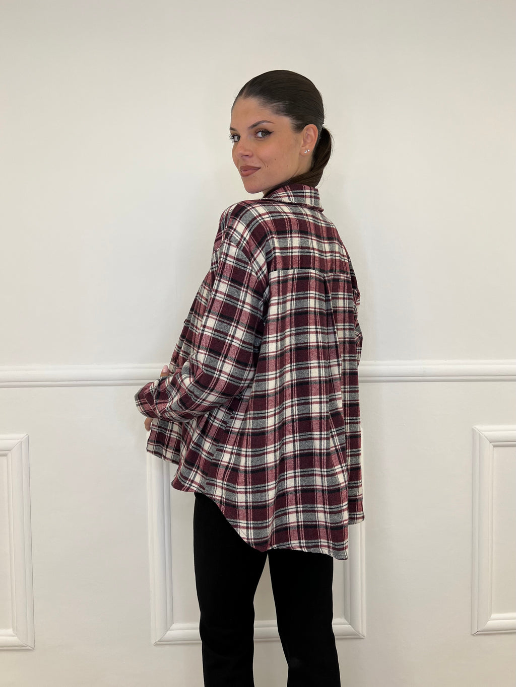 Camicia Madras 25371 Bordeaux