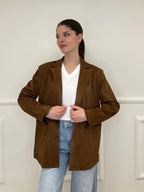 Blazer Scamosciato 5010 Marrone