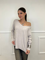 Basic V-Neck Sweater 22325