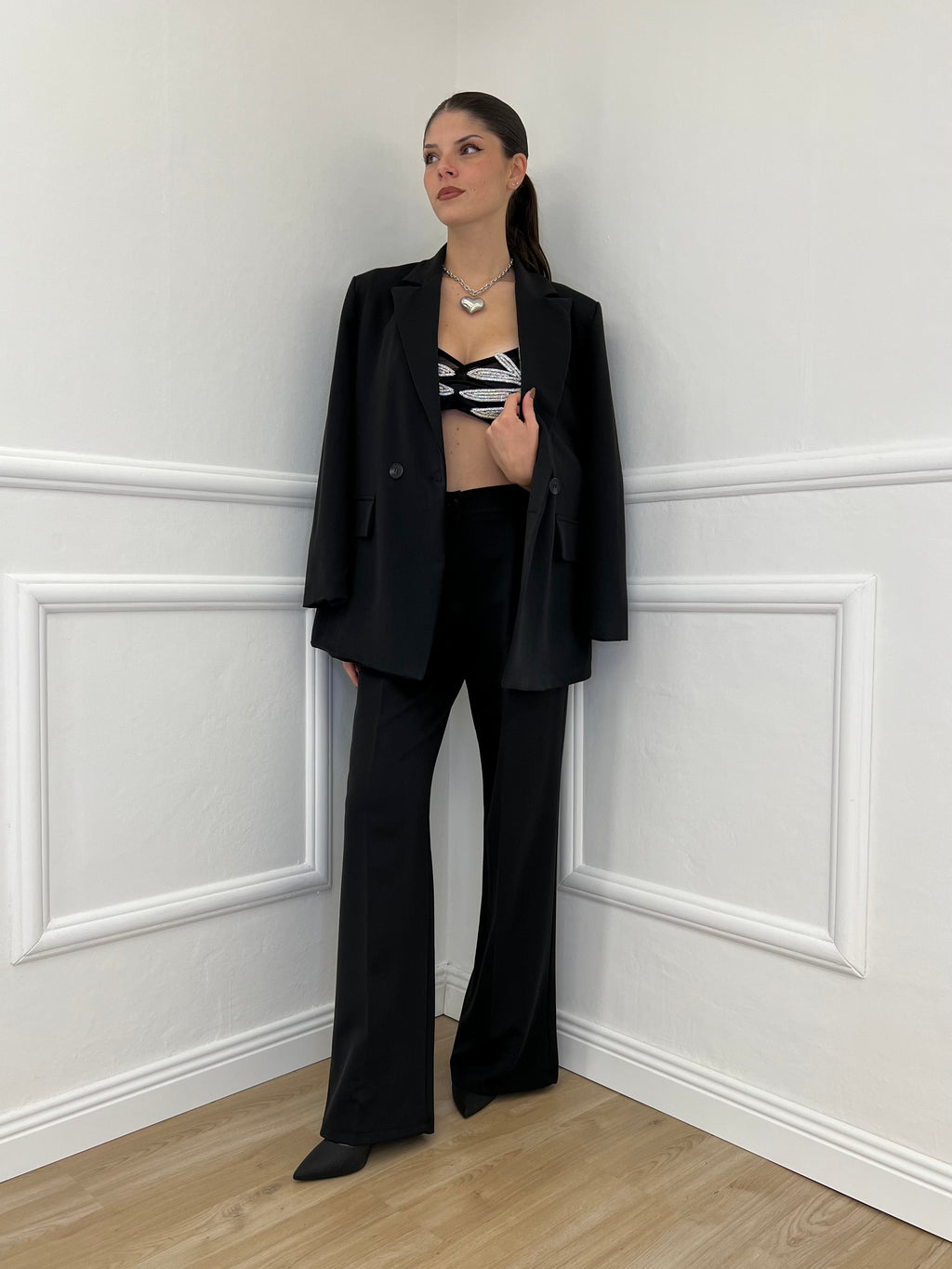 Tailleur Doppiopetto 2412 Nero