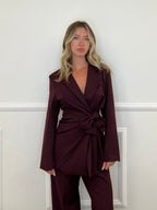 Blazer Over Fiocco 6769 Burgundy