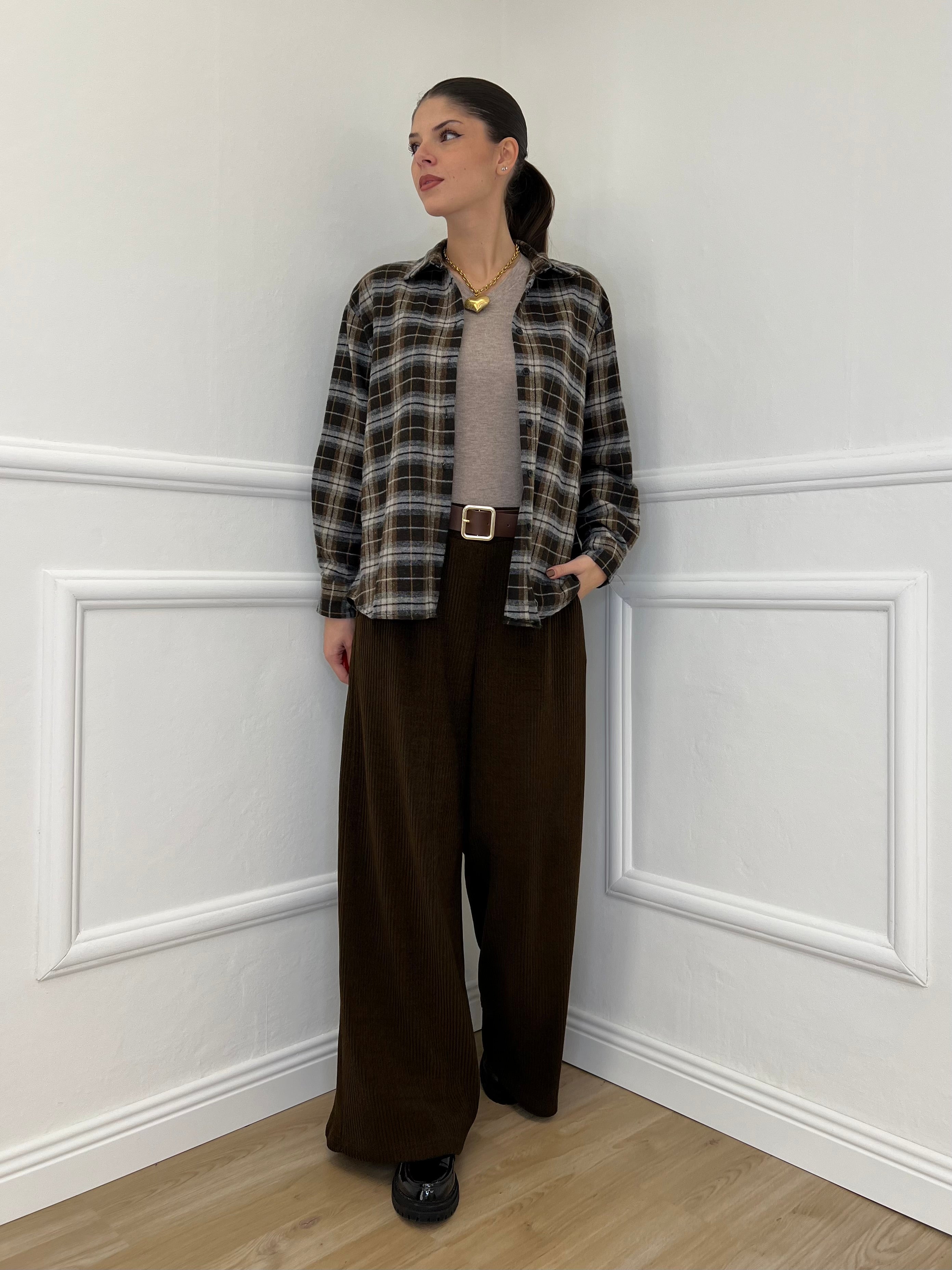 Pantalone Corduroy 6156 Marrone