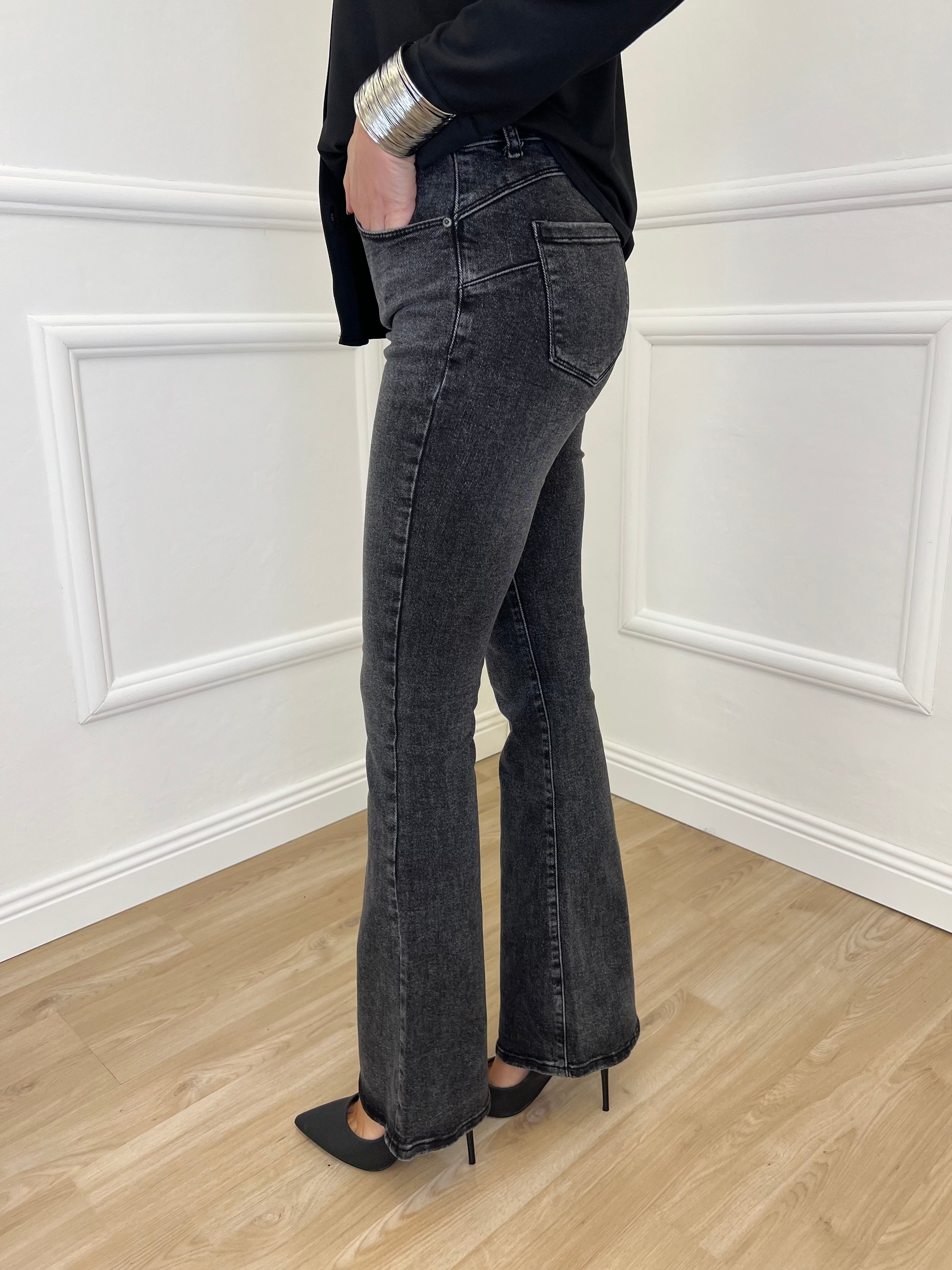 Jeans Zampetta JH947-1 Grigio