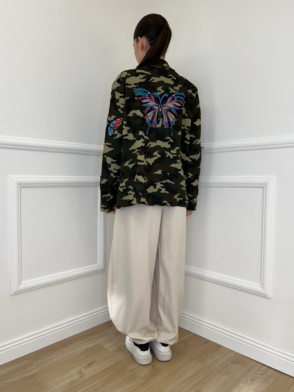 Pantalone Parachute Balloon 28894 Ecru