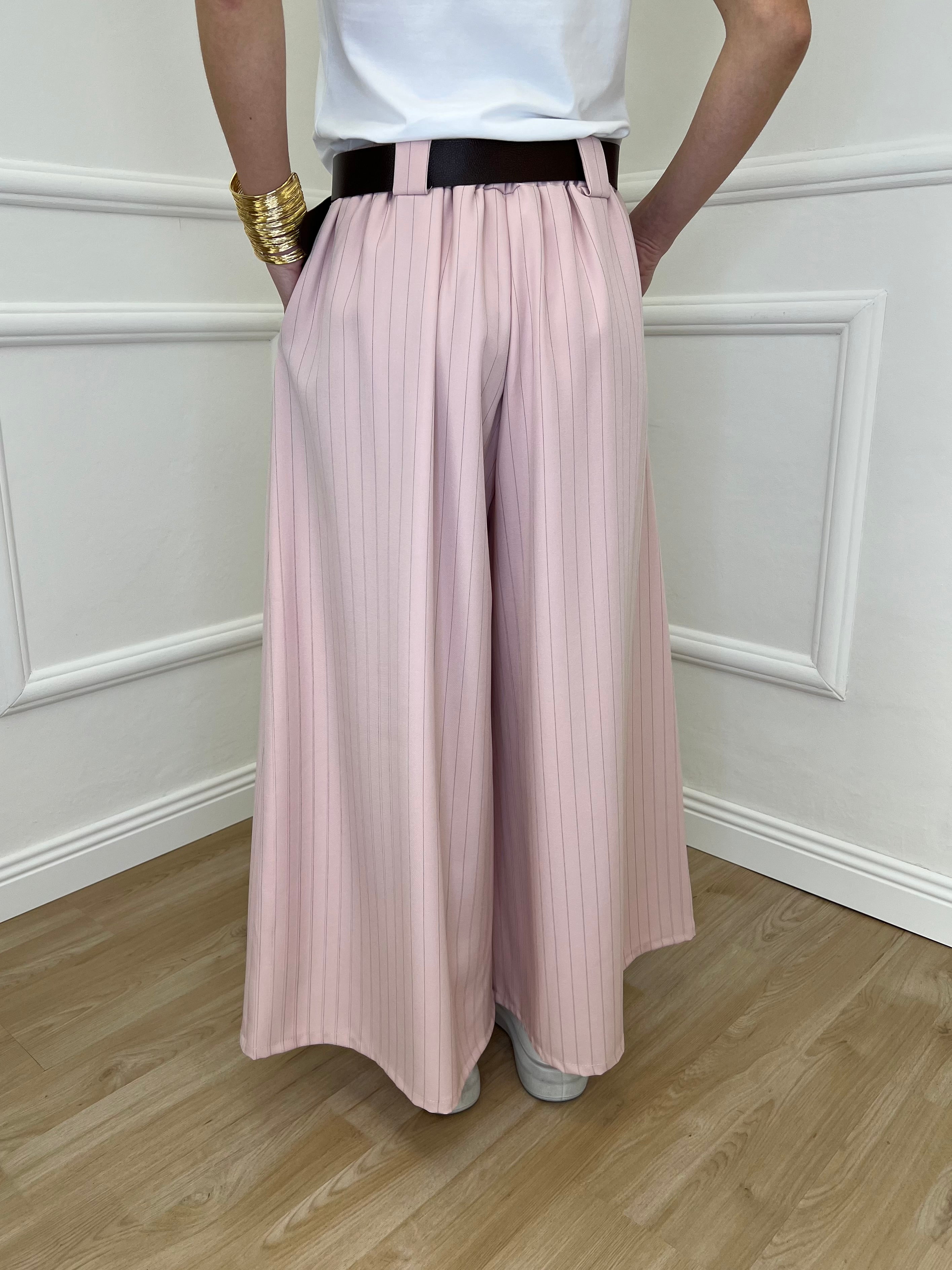 Pantagonna Gessato 2568 Rosa