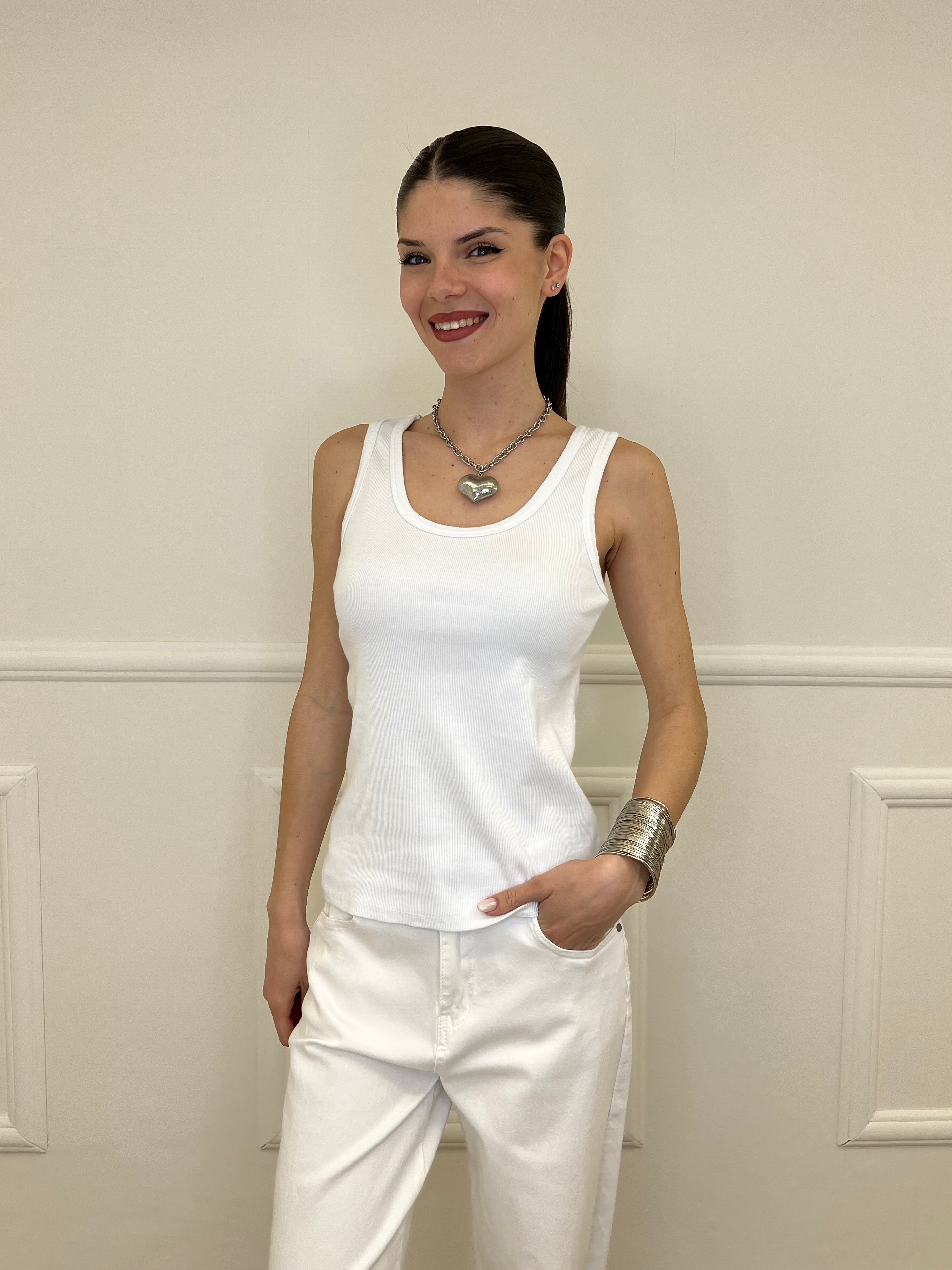 Top Cotone Costine 726198