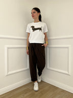 T-shirt Bassotto Borchie