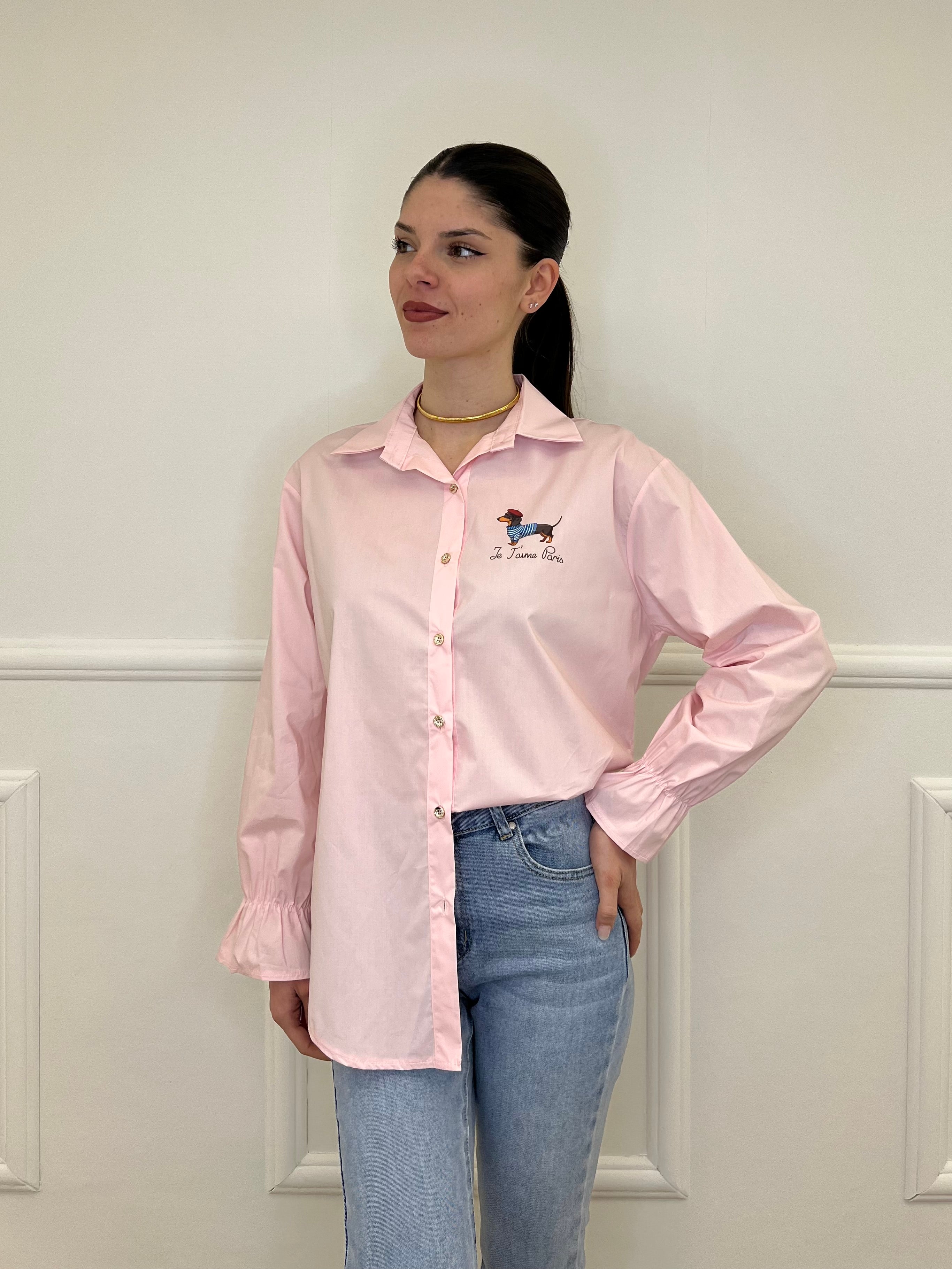 Camicia Bassotto 82080 Rosa