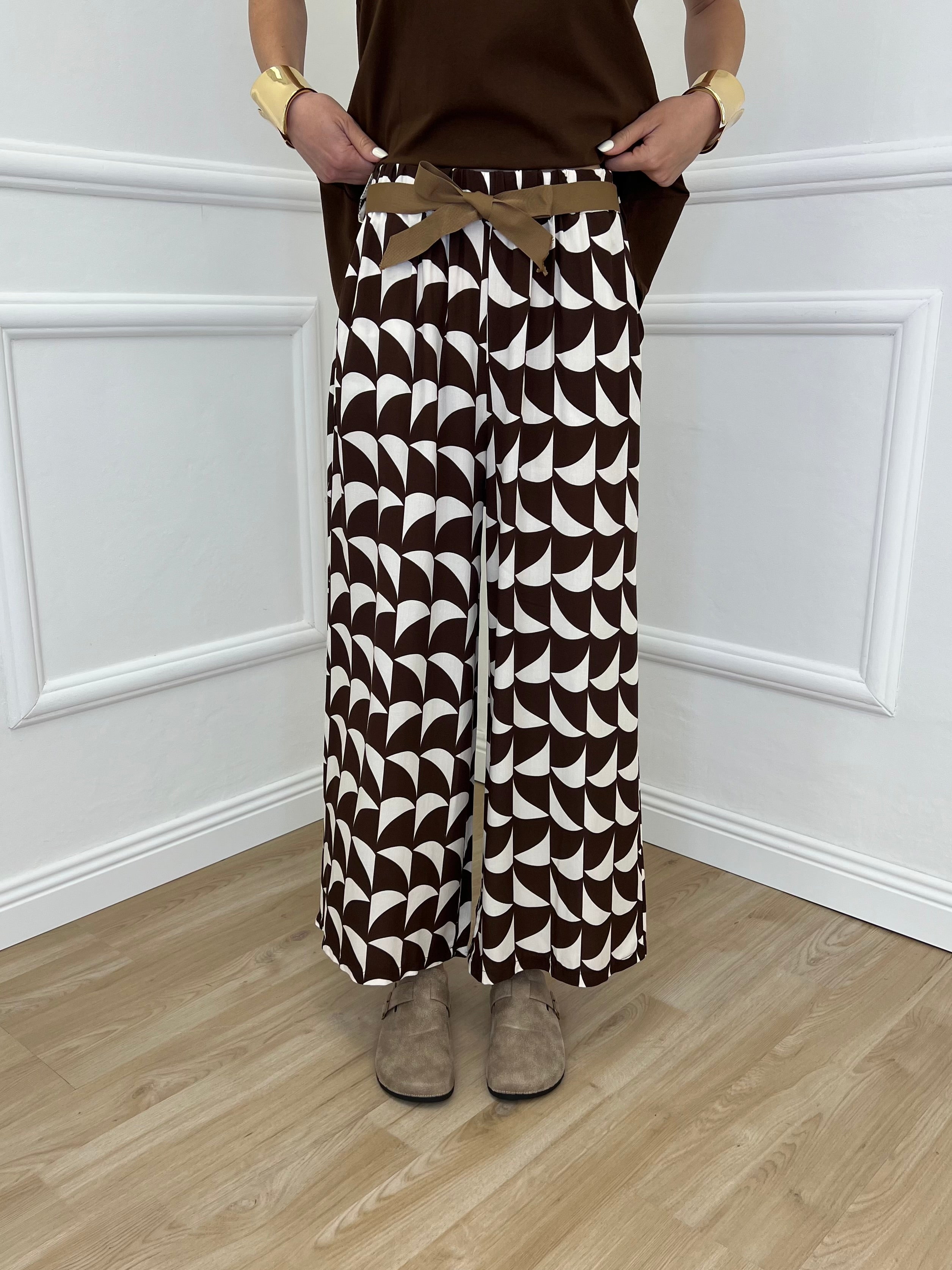 Pantalone Gaucho Fantasia 2130 Marrone