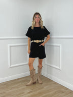 T-shirt Bottoncini 1302 Nero