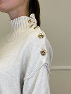 Maglia Bottoni YS9696 Ecru