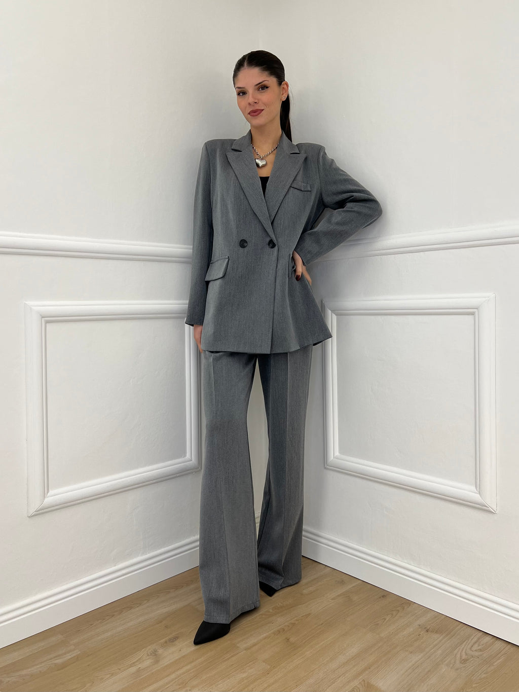 Tailleur Doppiopetto 2412 Grigio