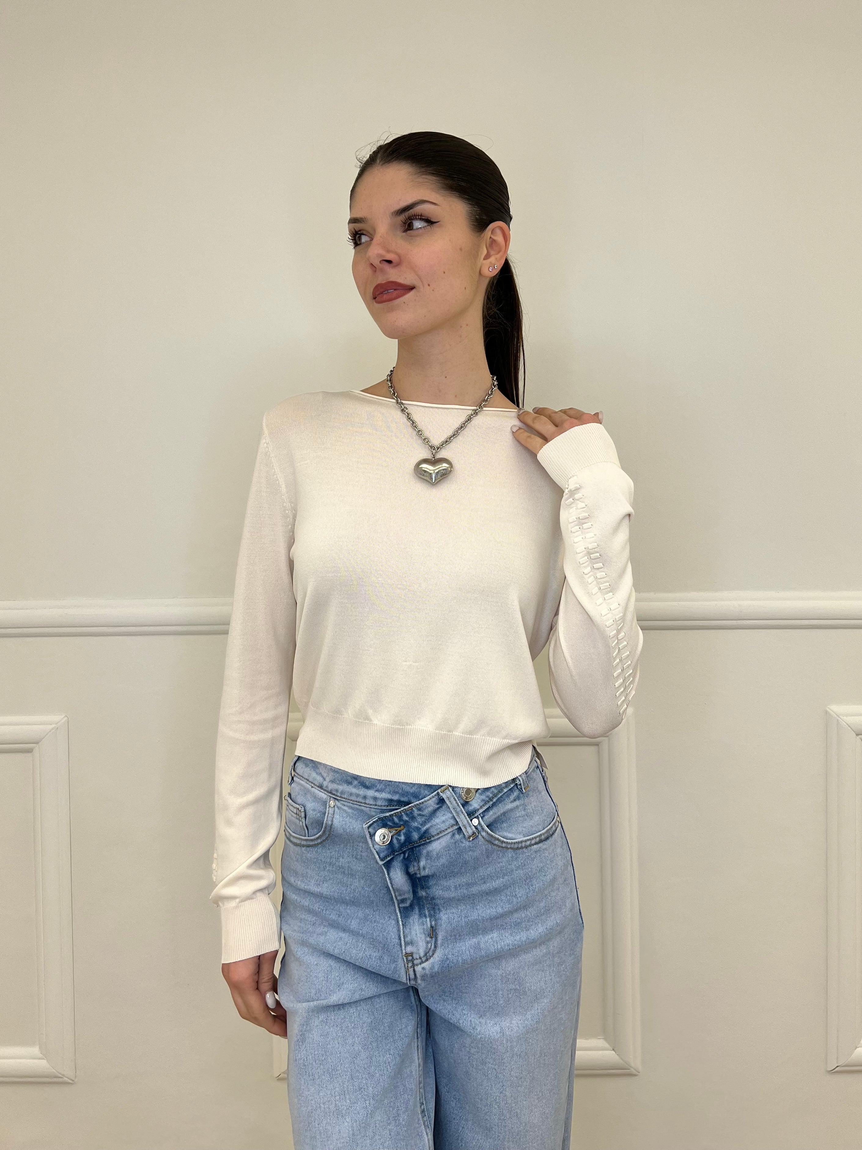 Maglia Crop Profili Operati YS9671