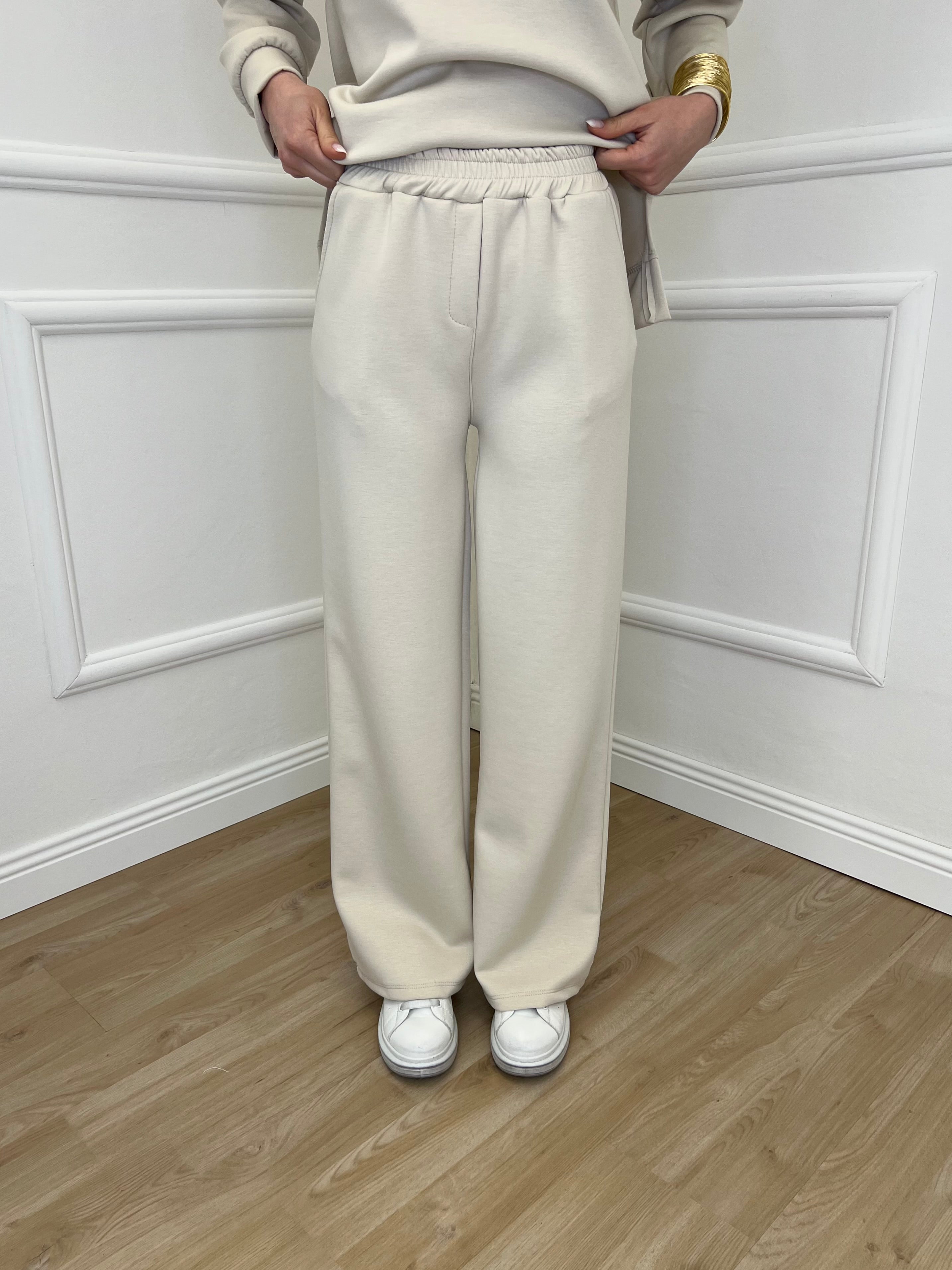 Tuta Over Girocollo 19143 Beige