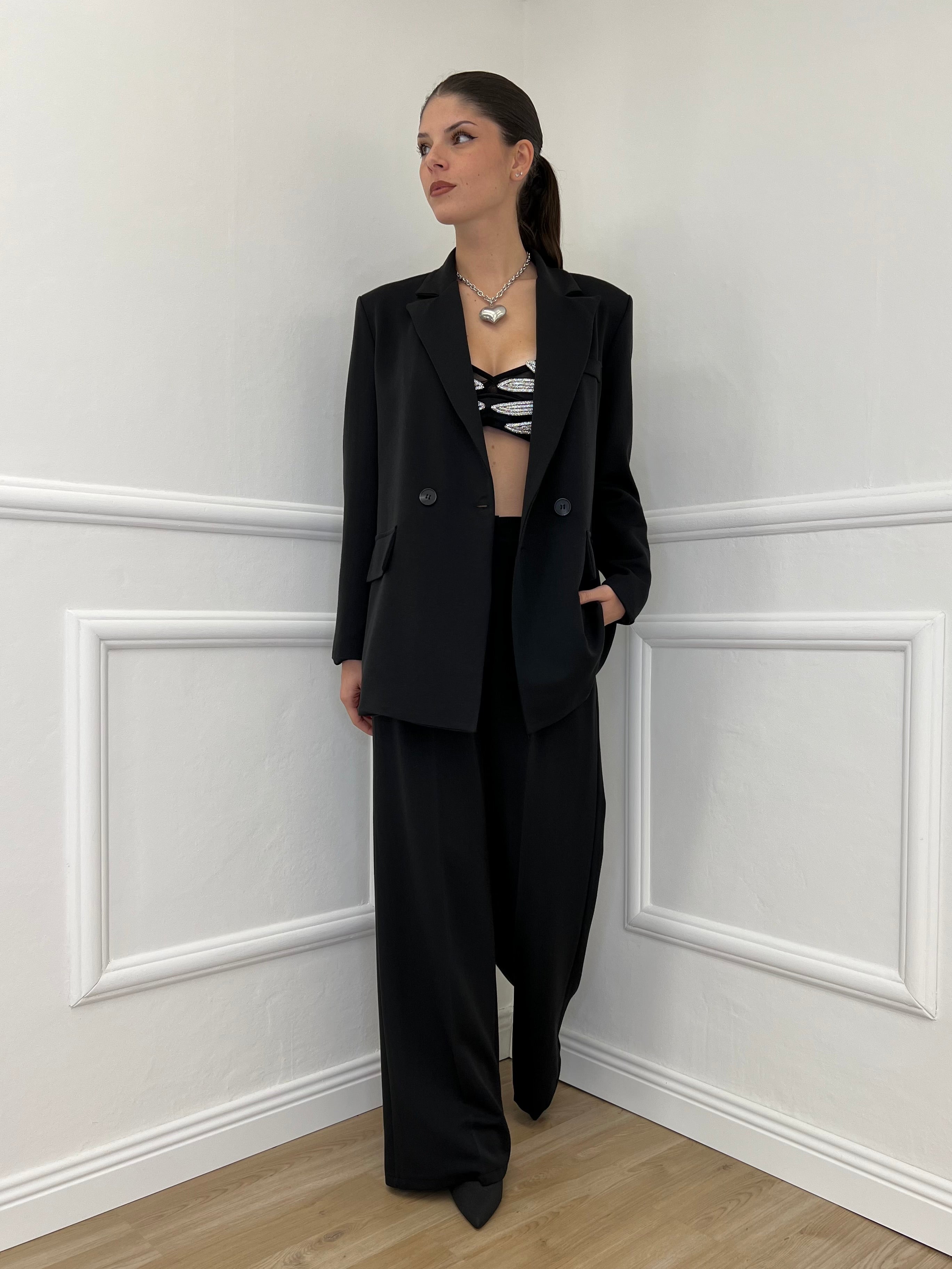 Tailleur Doppiopetto 2412 Nero