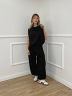 Maxi Felpa Gessata Smerigliata 42643 Marrone