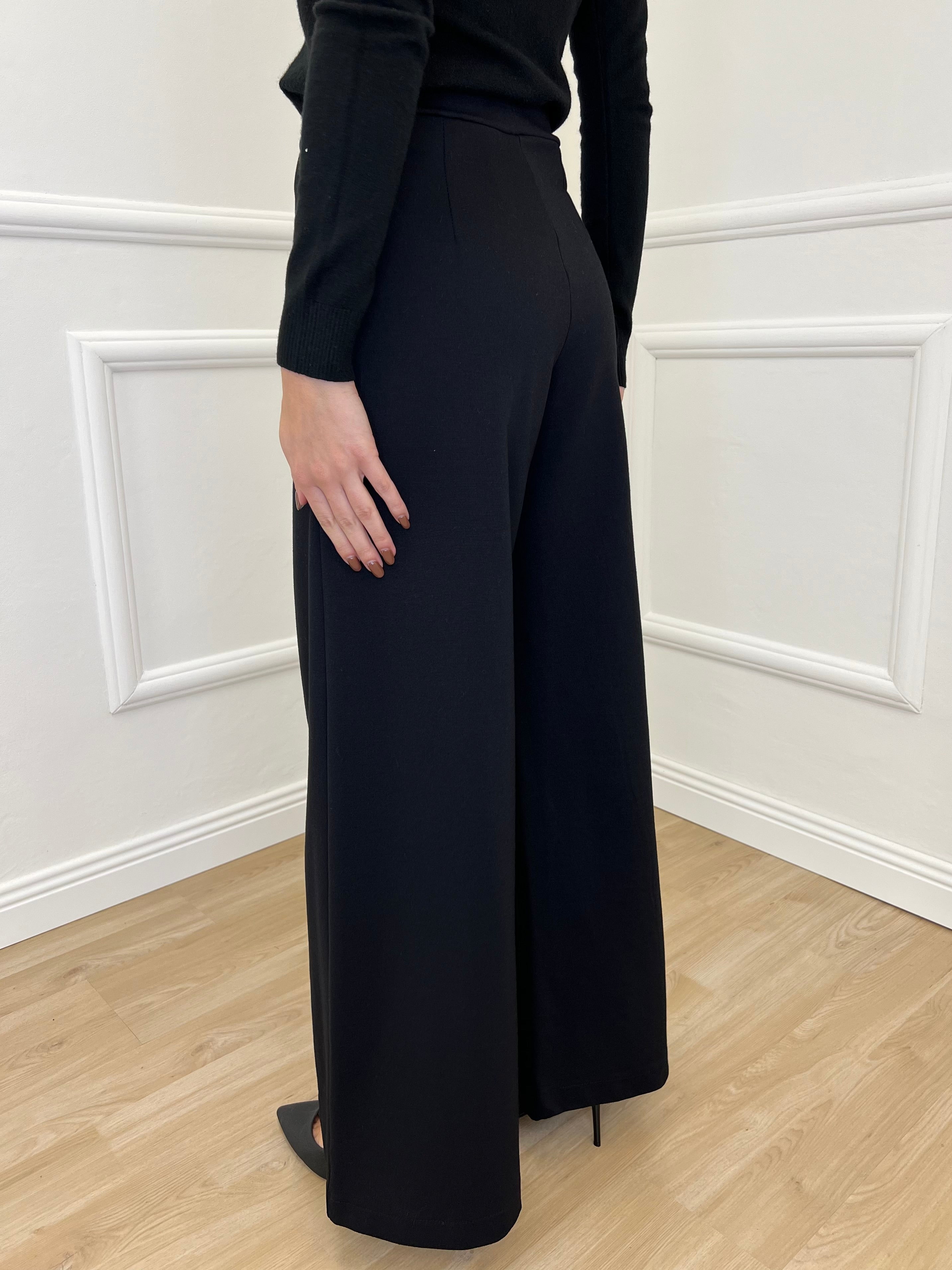 Pantalone Palazzo K1071 Nero