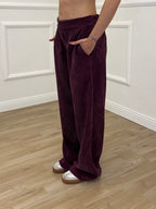 Pantalone Velluto a Coste 683 Burgundy