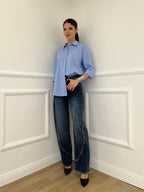 Camicia Over 50320 Azzurro