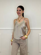 Top Satin Pizzo 1542