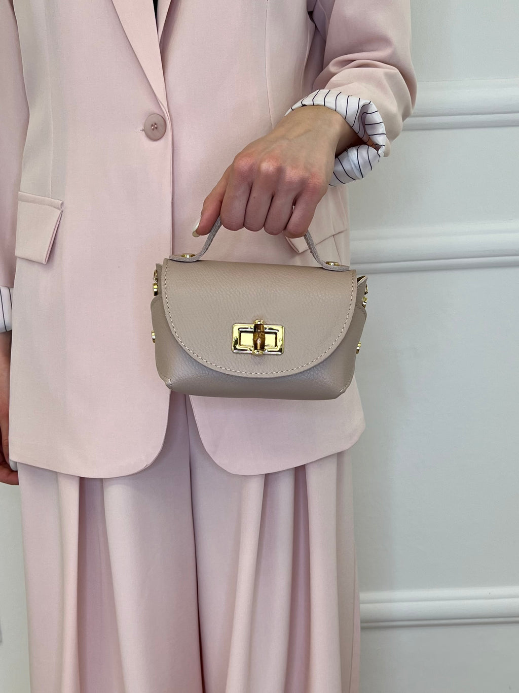 Mini Bag MIA in Vera Pelle