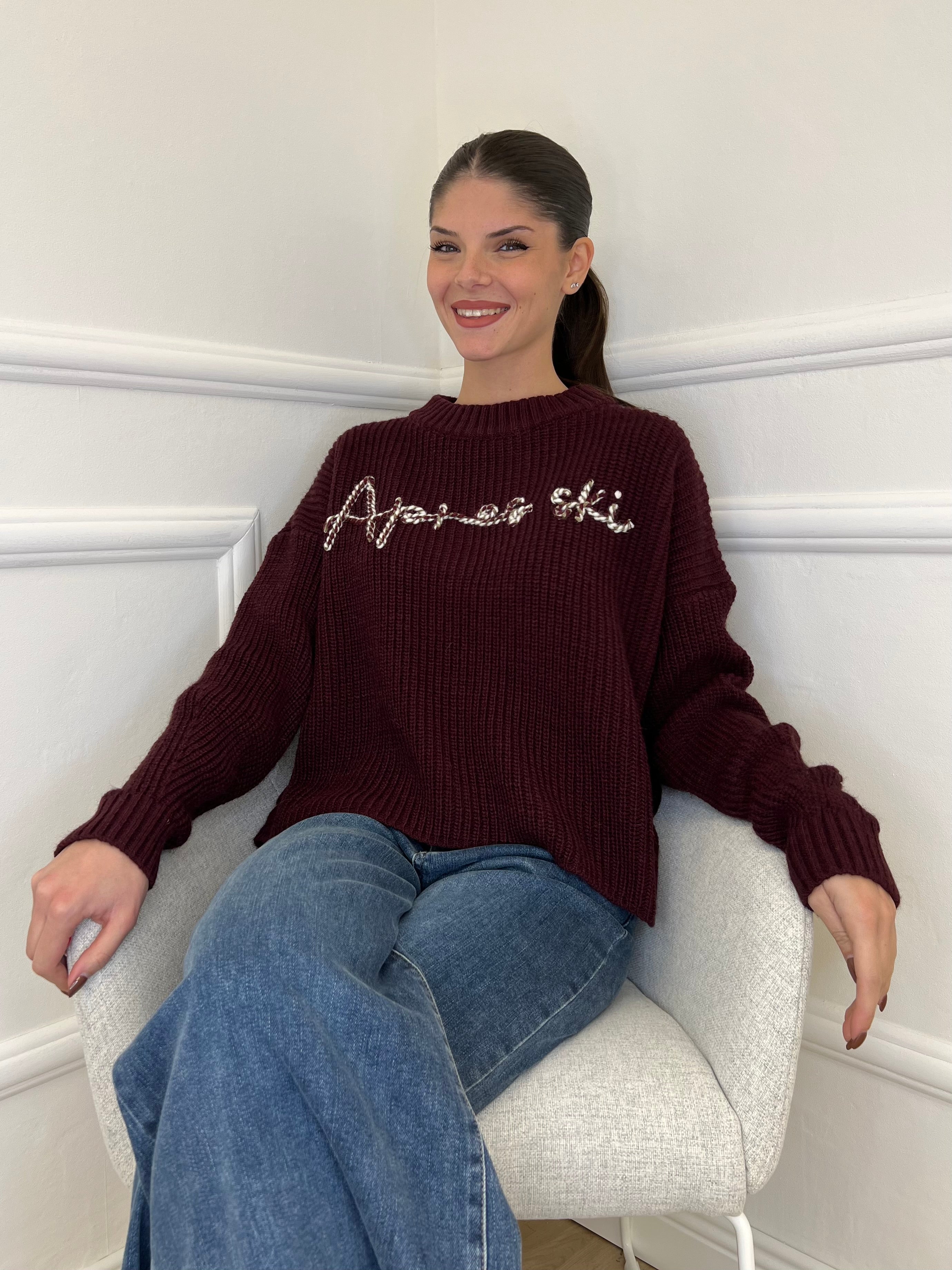 Maglia Lumina Apres Ski ZD0061 Burgundy