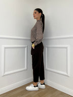 Maglia Jersey Vulcano 6391 Marrone