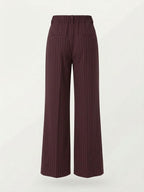 Tailleur Gessato Monopetto 83459 Burgundy