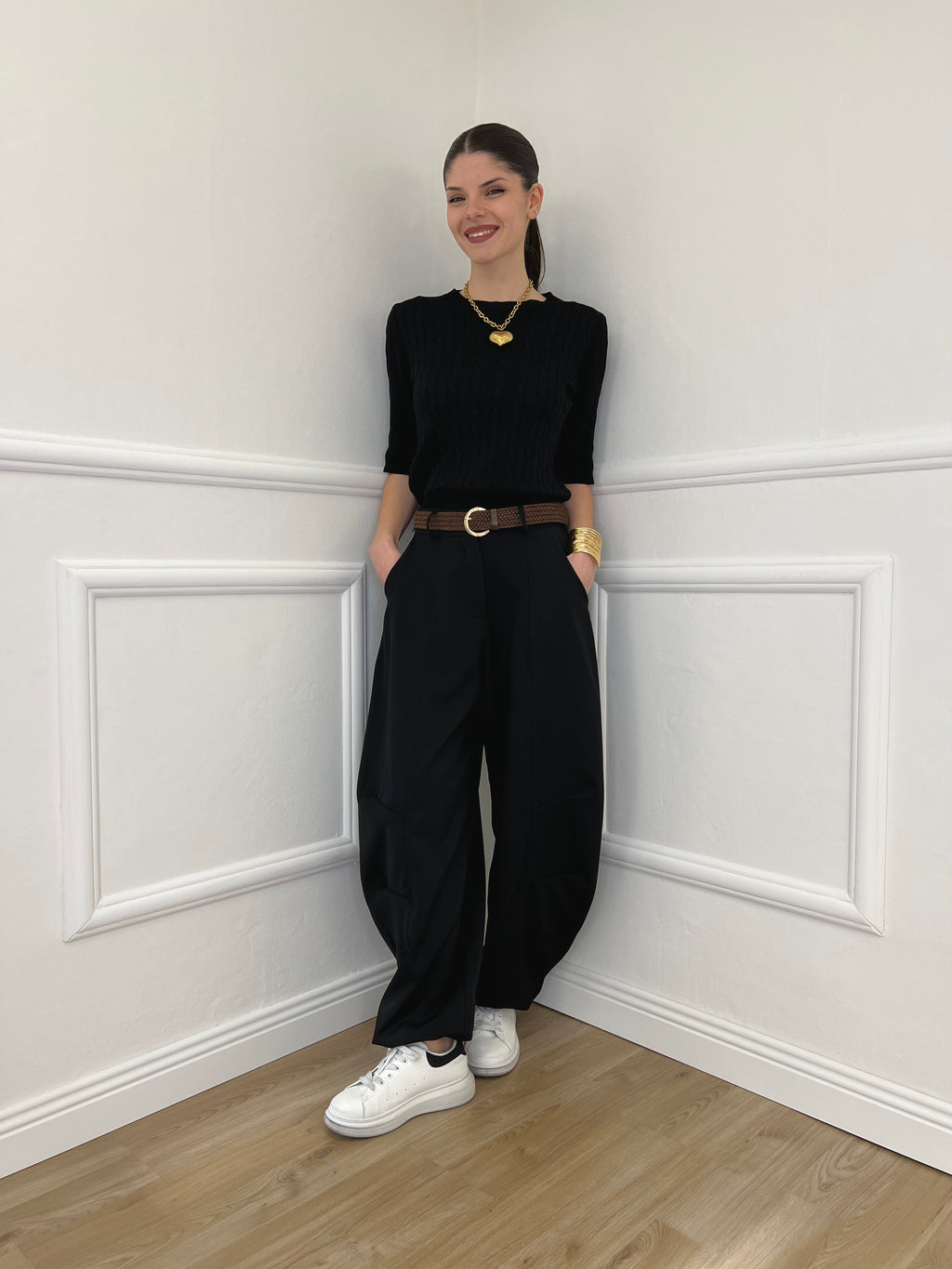 Pantalone Parachute Balloon 28894 Nero