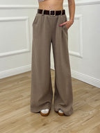 Pantalone Corduroy Cintura 27998 Fango