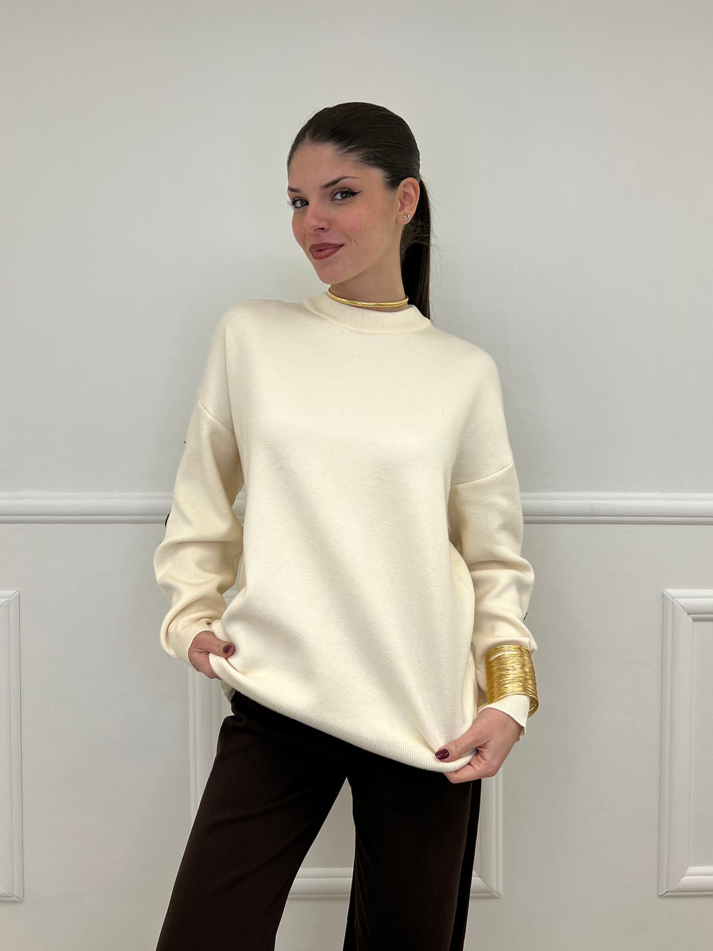 Maglia Brooklyn 9562 Panna