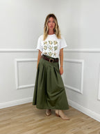 T-shirt Over Conchiglie Strass