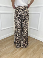 Pantalone Palazzo Animalier Bande 7809