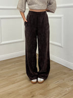 Pantalone Velluto a Coste 683 Marrone