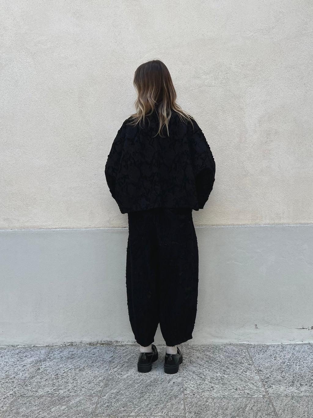 Pantalone Balloon Devorè 168660 Nero