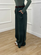 Pantalone Corduroy Cintura 27998 Verde