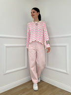 Jeans Balloon Slim 8059 Rosa