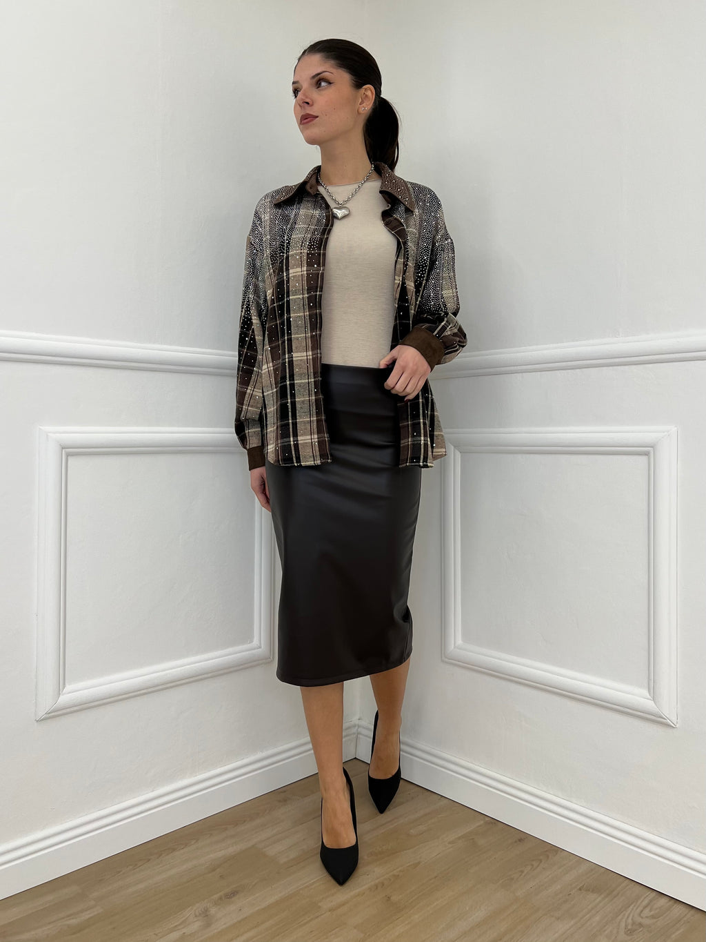 Gonna Ecopelle 2728 Moro