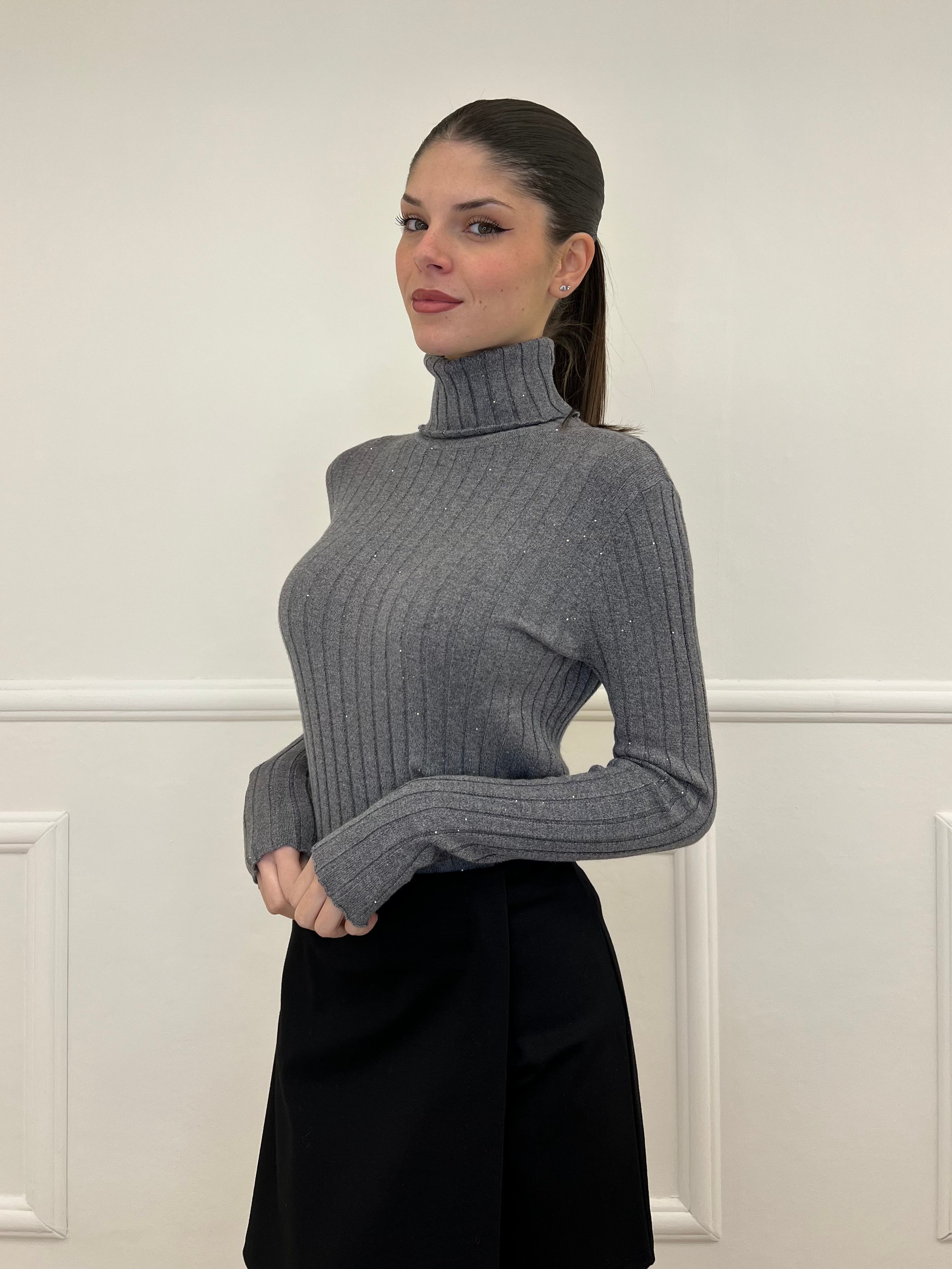 Dolcevita Coste Paillettes 5270 Grigio