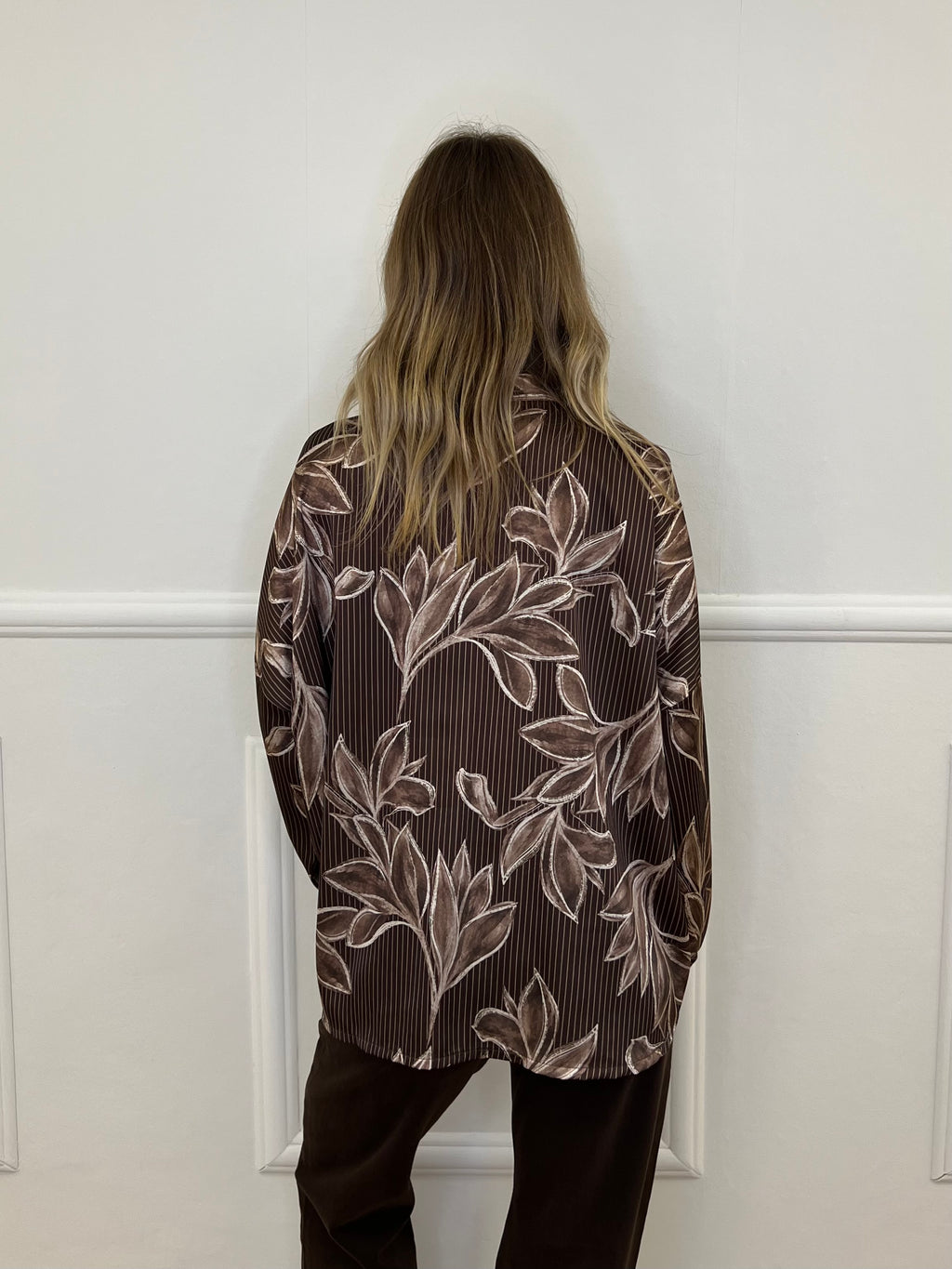 Blusa Fantasia Fiocco 8515 Marrone