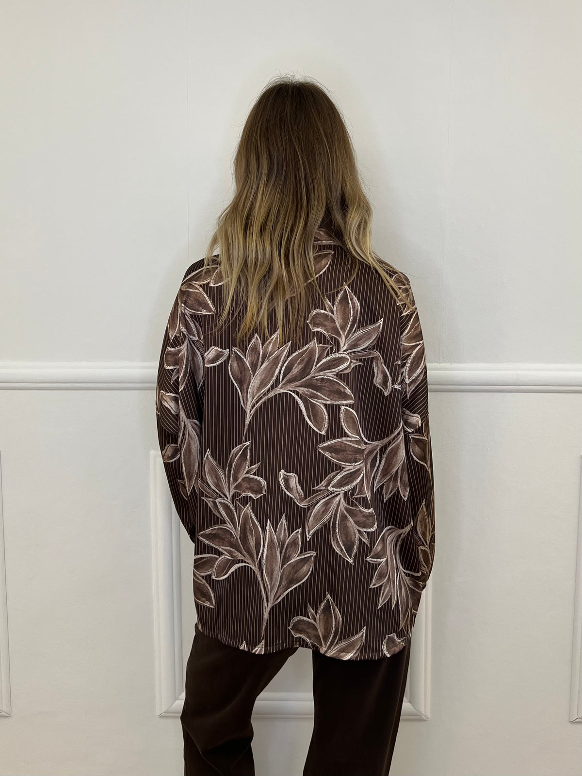 Blusa Fantasia Fiocco 8515 Marrone