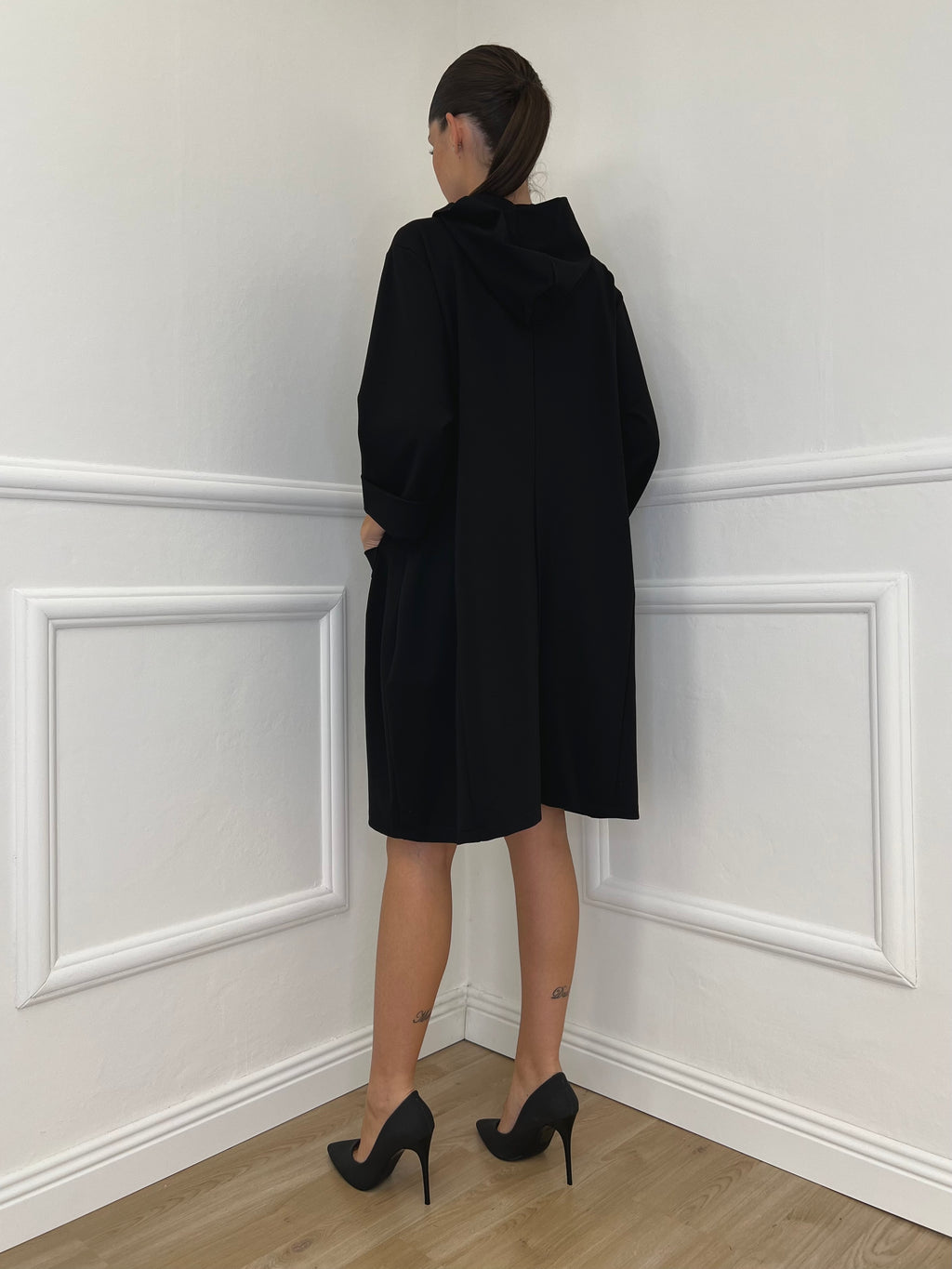 Maxi Felpa 41875 Nero