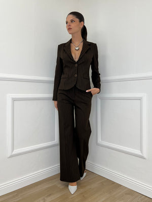 Tailleur Gessato 5211 Moro
