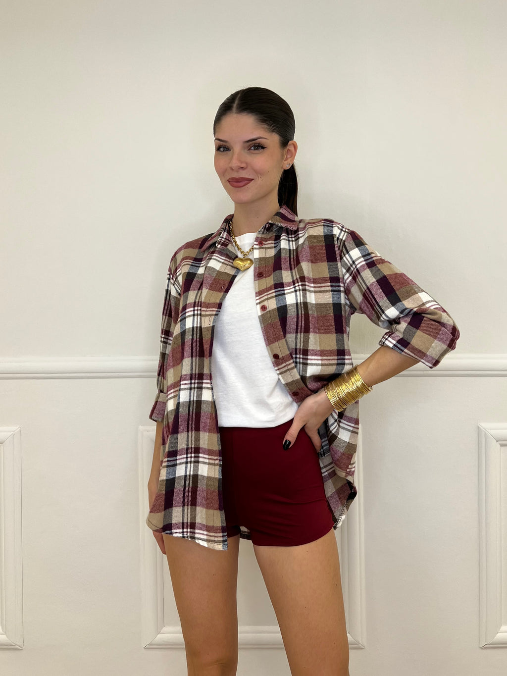 Hot Pants 7632 Bordeaux