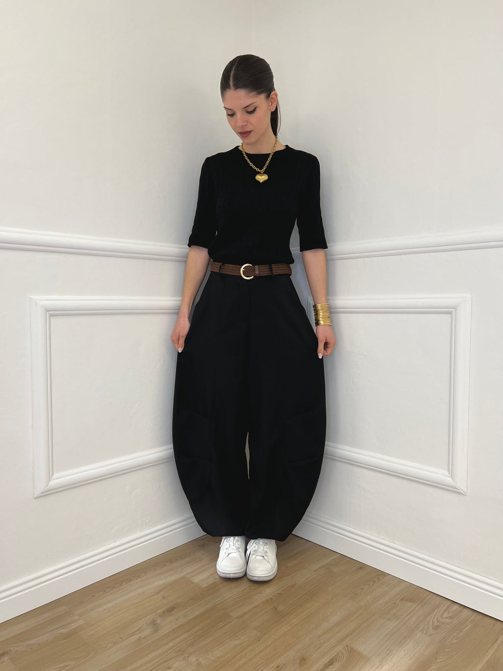 Pantalone Parachute Balloon 28894 Nero